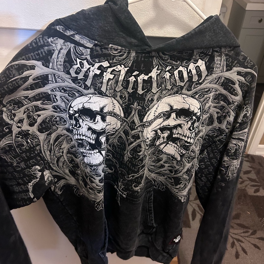 RARE Affliction Collapse Hoodie #16/24